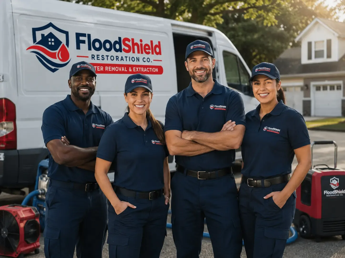 Flood Damage Restoration company in Breaks, VA